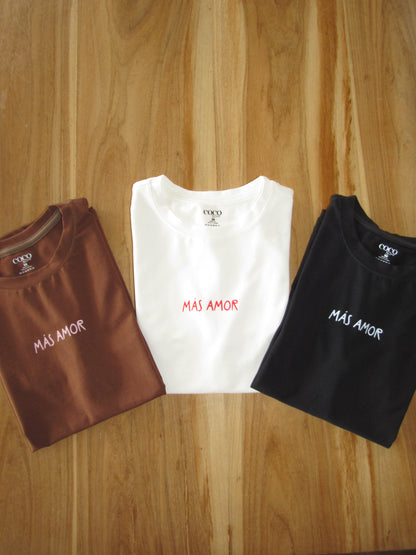 Camiseta más amor