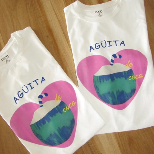Camiseta Agüita de coco