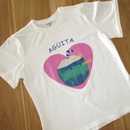 Camiseta Agüita de coco
