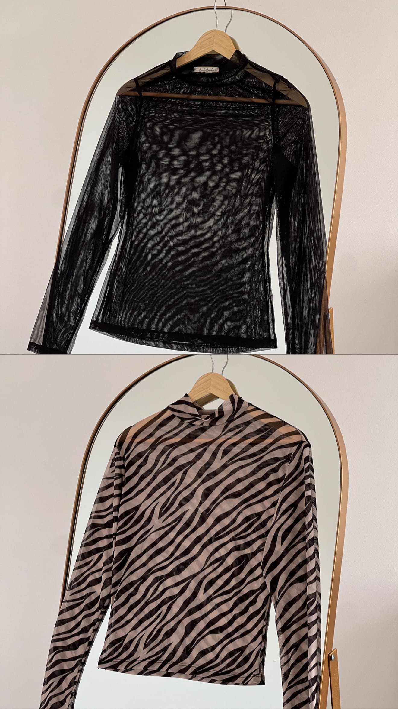 Mesh Negro y Zebra - Pack 1