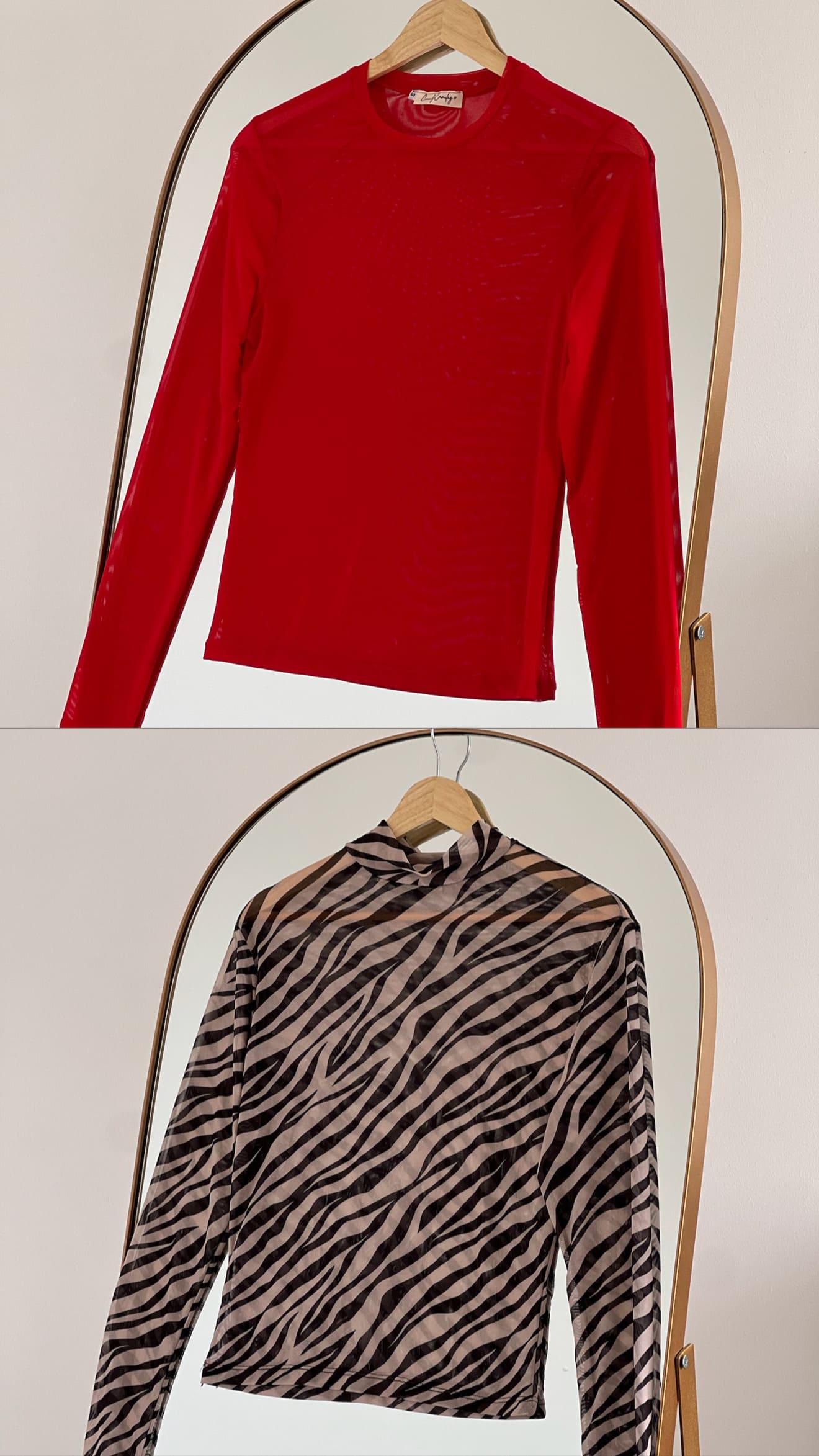 Mesh Rojo y Zebra - Pack 3