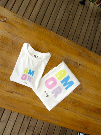 Camiseta amor si hay