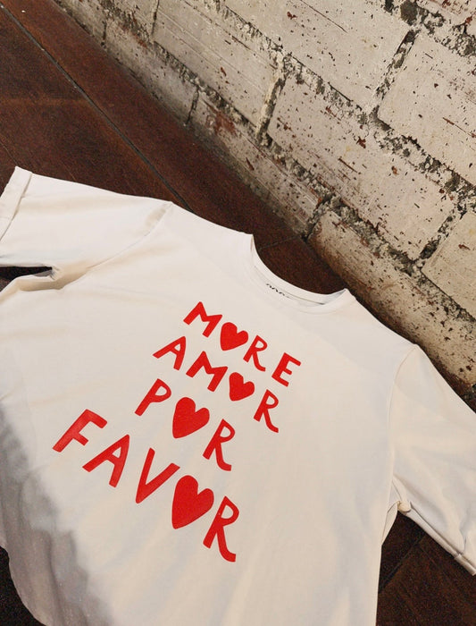 Camiseta More Amor Por Favor