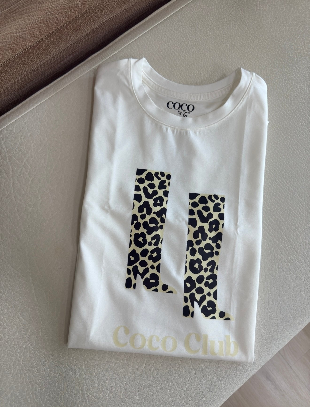 Camiseta Botas print