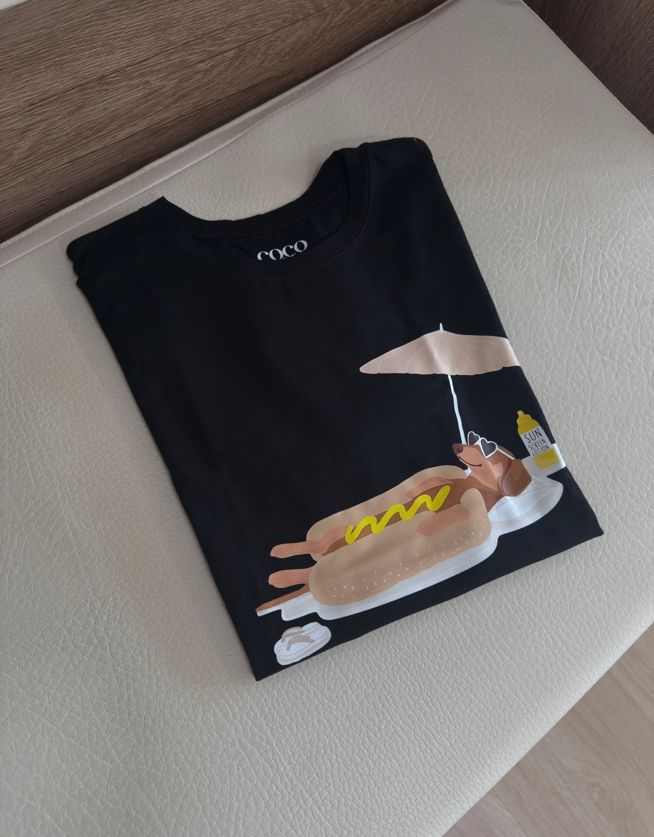 Camiseta perro salchicha