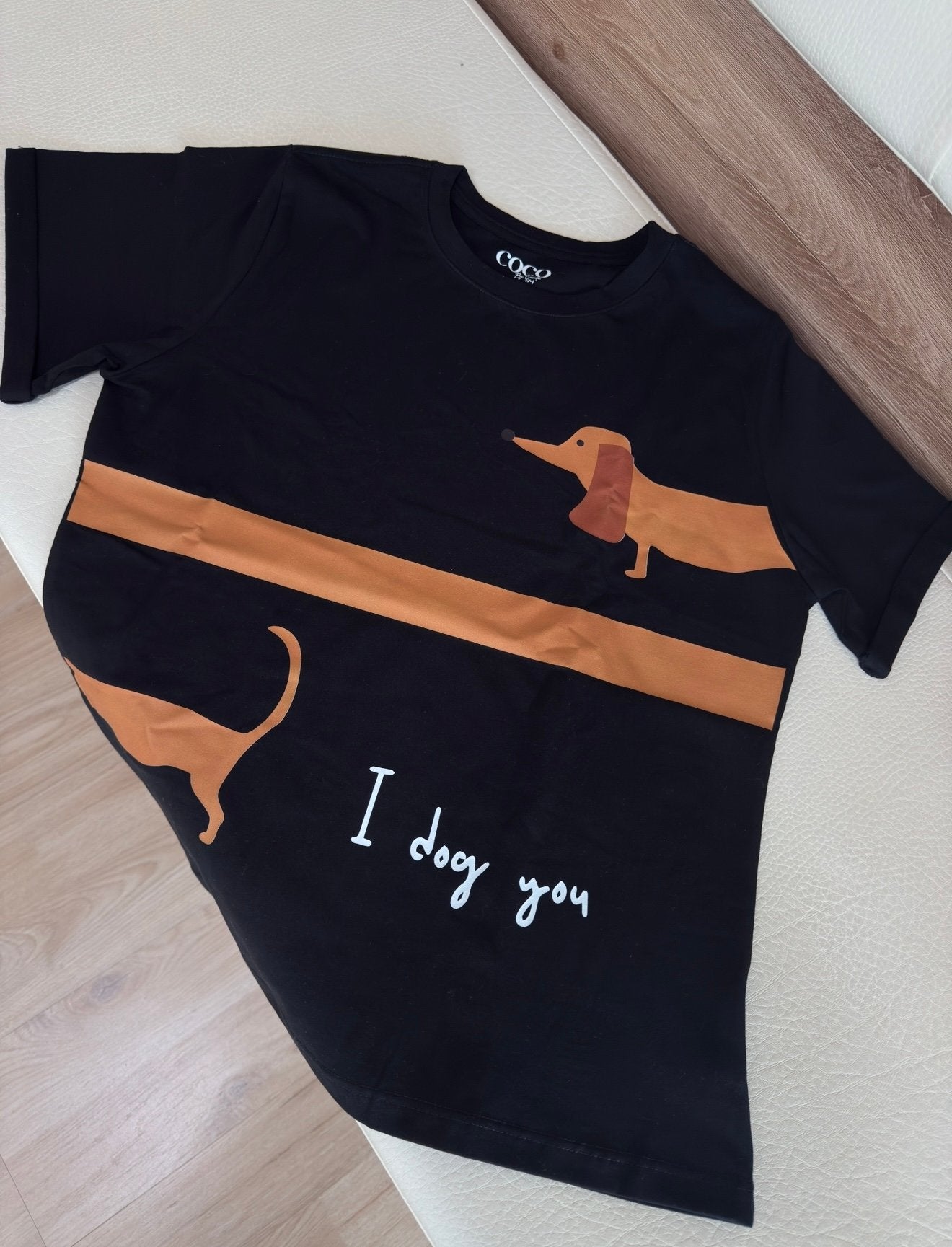 Camiseta salchicha larga