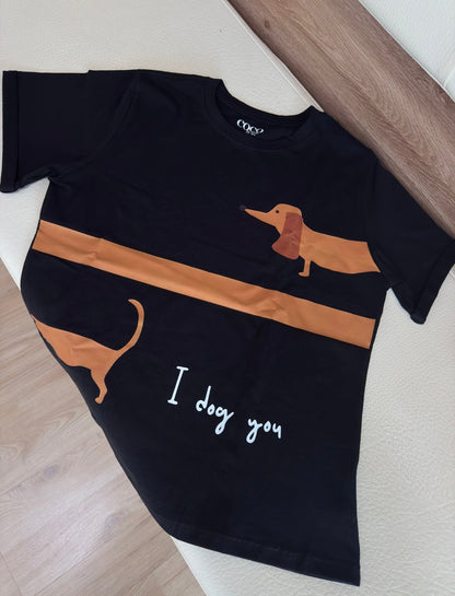 Camiseta salchicha larga