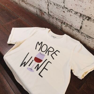 CAMISETA MORE WINE