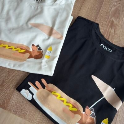CAMISETA PERRO SALCHICHA