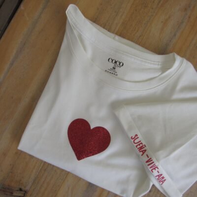 CAMISETA SUEÑA,VIVE,AMA